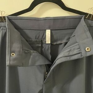 Stylus men's size 36 x 34 grey stretch Performance Golf style pants EUC